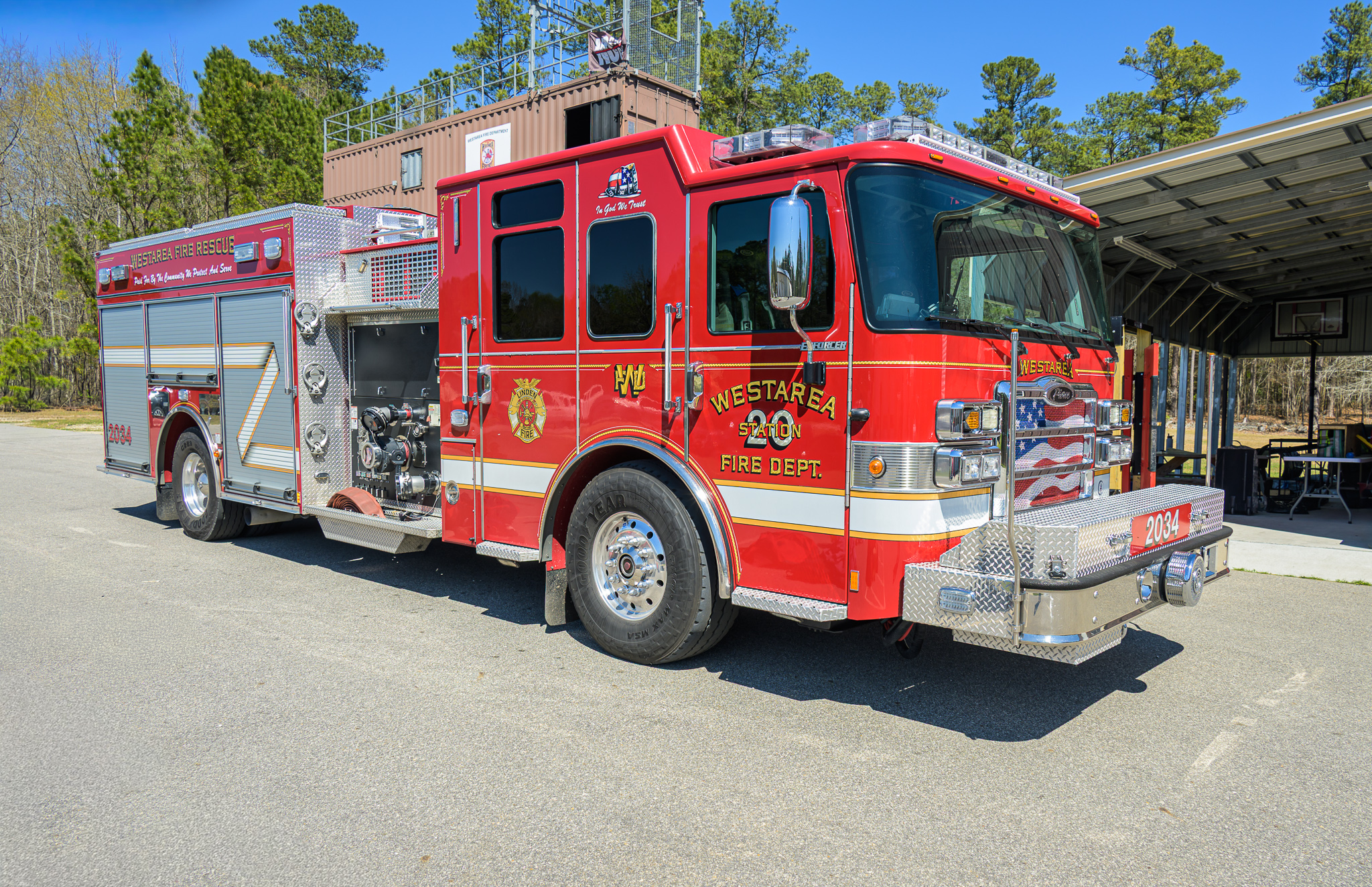 Engine 2034 side view