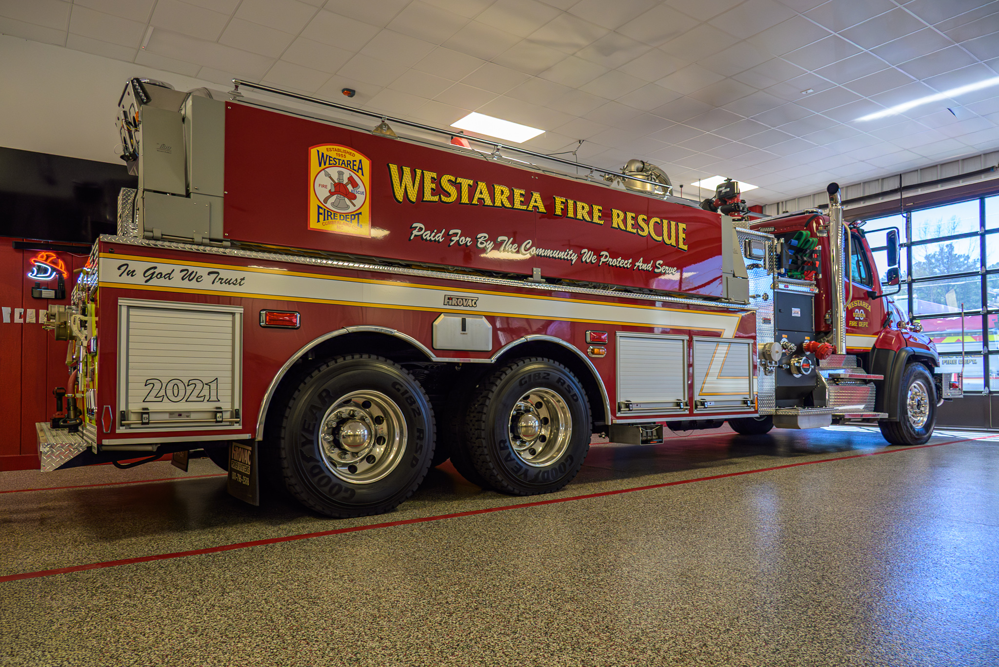 Tanker 2021 in station bay