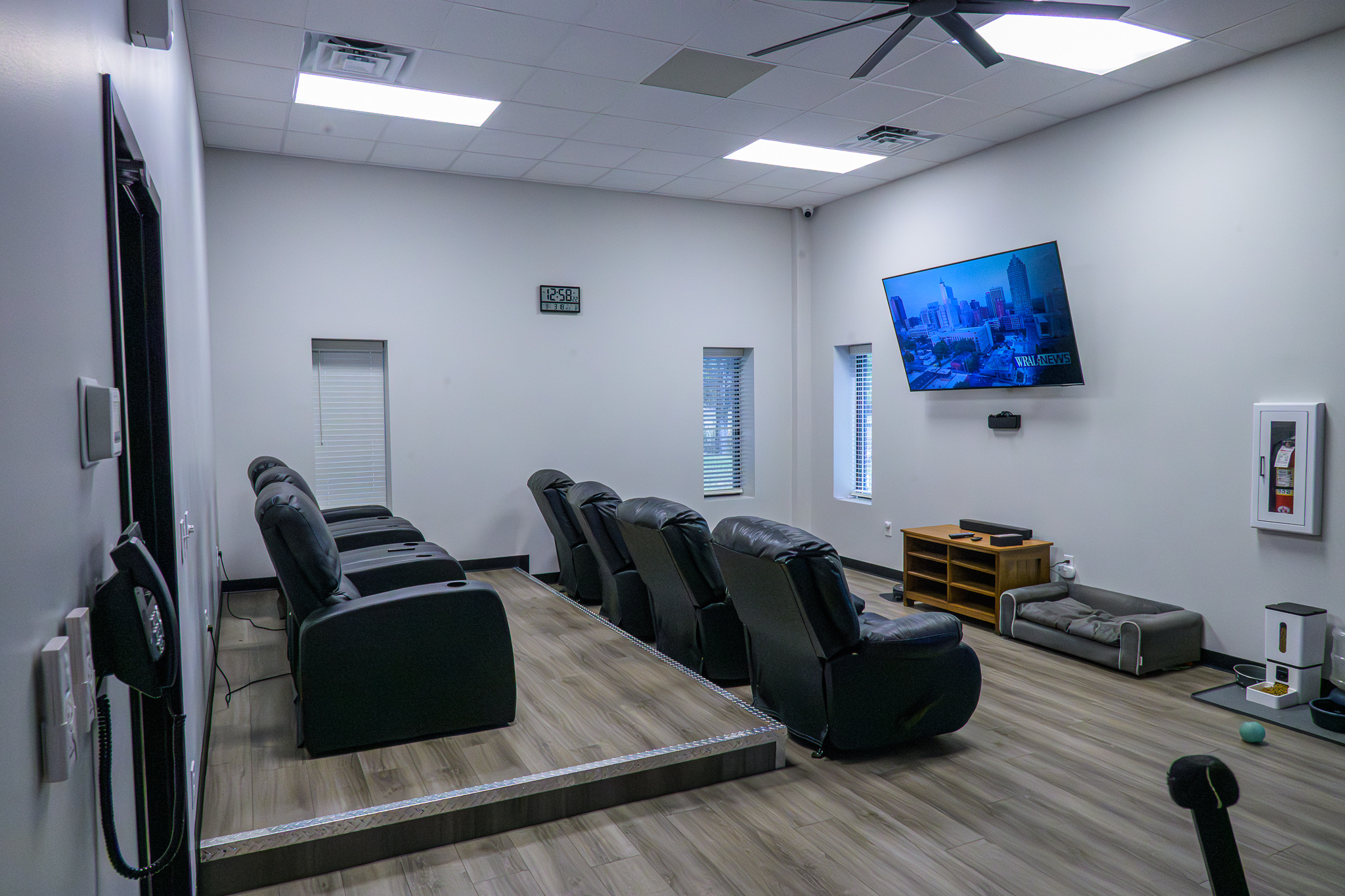 Station classroom and briefing room