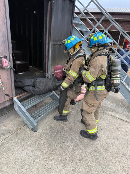 Victim rescue drill